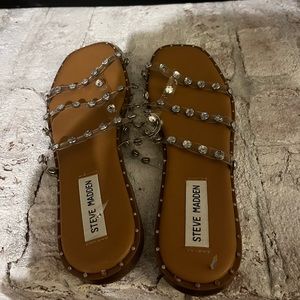 Steven madden studded sandals